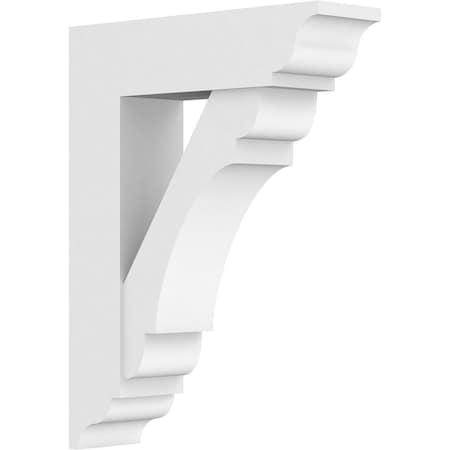 Standard Olympic Architectural Grade PVC Bracket With Traditional Ends, 5W X 20D X 26H